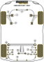 Powerflex Montaje Silentblock Trasero del Diferencial