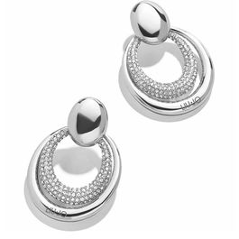 Pendientes Mujer LIU JO LJ2682 Plástico Plateado