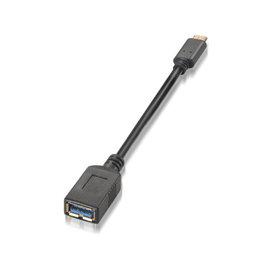 Aisens Cable USB-C macho a USB-A hembra A107-0062 5Gbps 15cm