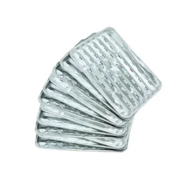 Fackelmann Paquete de 20 bandejas de aluminio 34 x 23 cm