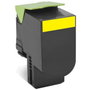 Lexmark 802XY 80C2XY0 Tóner Amarillo