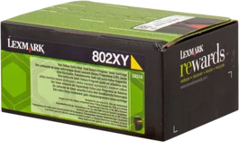 Lexmark 802XY 80C2XY0 Tóner Amarillo
