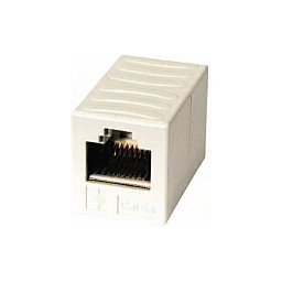Sonstige Telegärtner J00029A0062 Cambiador de género RJ45 Blanco