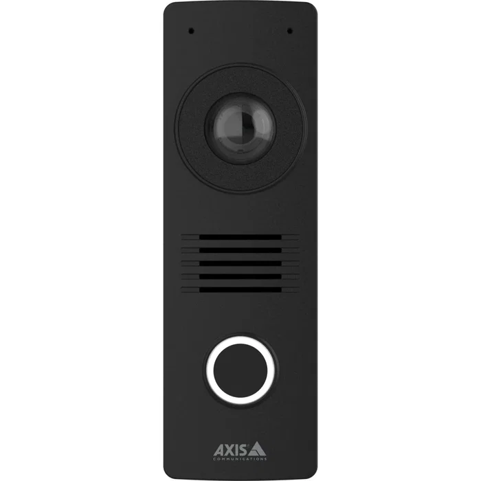 Axis I8116-E Sistema de Vídeo Portero Intercomunicación 5MP con Ángulo 162.3º e IP65 para Exterior, Color Negro