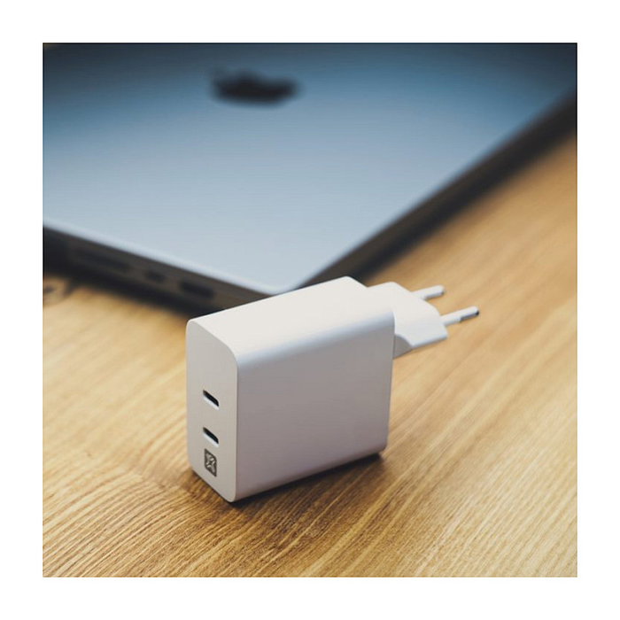 XTREMEMAC XWH-SPC60-03 Cargador USB con 2 Puertos Tipo C y 65 W