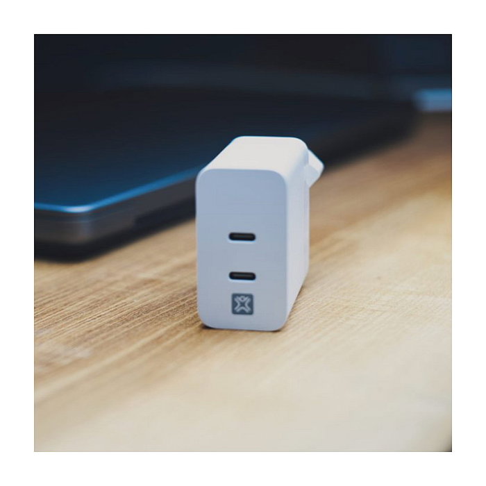 XTREMEMAC XWH-SPC60-03 Cargador USB con 2 Puertos Tipo C y 65 W
