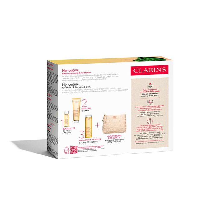 Clarins Estuche Limpieza Facial Piel Normal-Seca 4pz Clarins Estuche Limpieza Facial Piel Normal-Seca 4pz