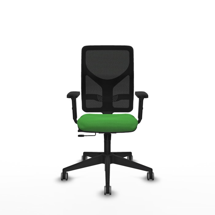 PIQUERAS Y CRESPO Silla de oficina Motilla con mecanismo Sincro/Traslack Verde y Negro PIQUERAS Y CRESPO Silla de oficina Motilla con mecanismo Sincro/Traslack Verde y Negro