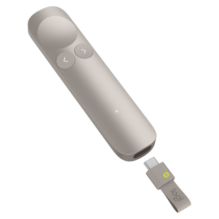 Logitech Spotlight 2 Arena, Mando a distancia inalámbrico para presentaciones con Bluetooth y USB-C Logitech Spotlight 2 Arena, Mando a distancia inalámbrico para presentaciones con Bluetooth y USB-C