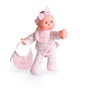 Muñecas Antonio Juan Mi Primer Dolly con Babero Personalizable 83205 - Muñeca Bebé de Tela Suave 36 cm - Juguete para Niñas y Niños +3 años
