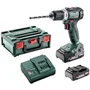Metabo BS 18 L BL Taladro atornillador inalámbrico 18V 55Nm con 2 baterías de 2Ah