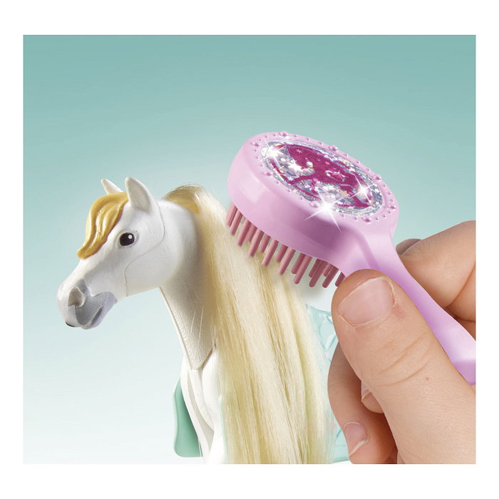 Playmobil 71354 Set de Juego Caballos de la Cascada con Isabella y León y Lavadero - 13 Piezas - Juguete de Aventura para Niños de 5 a 12 Años