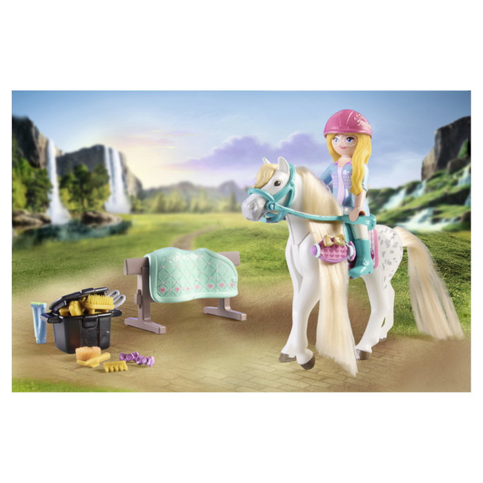Playmobil 71354 Isabella & Lioness Aire de Lavado - Horses of Waterfall