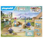 Playmobil 71354 Set de Juego Caballos de la Cascada con Isabella y León y Lavadero - 13 Piezas - Juguete de Aventura para Niños de 5 a 12 Años