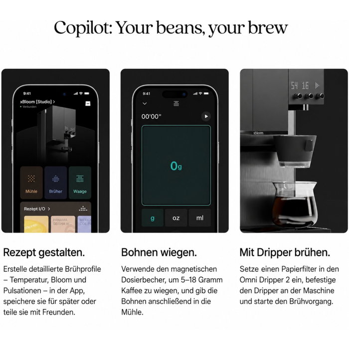 xBloom Studio Mint la máquina de café definitiva