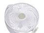 Argon Ventilador Sobremesa 30W Blanco con Oscilación 3 Modos 28x29x8 cm (Set de 4)