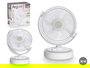 Argon Ventilador Sobremesa 30W Blanco con Oscilación 3 Modos 28x29x8 cm (Set de 4)