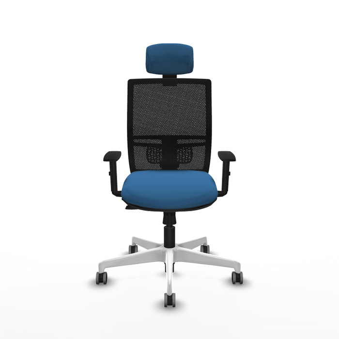 PIQUERAS Y CRESPO Silla de oficina Yunquera Azul claro y Negro PIQUERAS Y CRESPO Silla de oficina Yunquera Azul claro y Negro