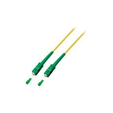 EFB Elektronik Patchkabel SC/APC-SC/APC OS2 G657A2 7,5m Amarillo