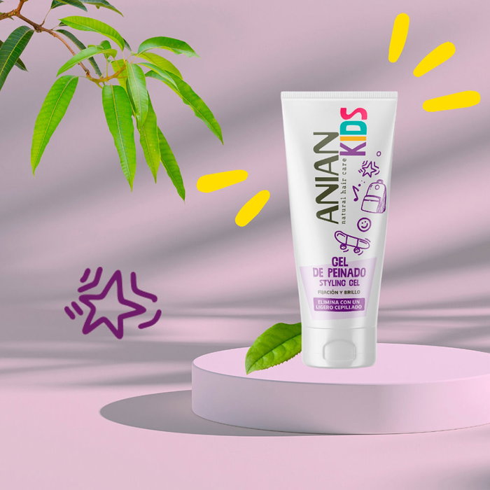 Anian Niños Gel de Peinado para Niños Cabello Suave y Brillante Sin Dejar Graso 250 ml Anian Niños Gel de Peinado para Niños Cabello Suave y Brillante Sin Dejar Graso 250 ml