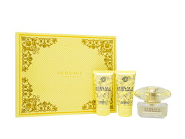 Versace Yellow Diamond Set de Regalo 50ml EDT + 50ml Gel de Ducha+ 50ml Loción Corporal