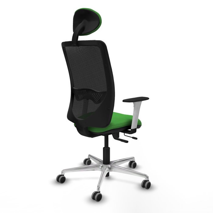 PIQUERAS Y CRESPO Silla de oficina Zulema con mecanismo Sincro/Traslack, Verde y Negro PIQUERAS Y CRESPO Silla de oficina Zulema con mecanismo Sincro/Traslack, Verde y Negro