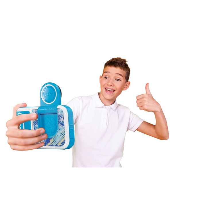 VTech KidiZoom Print Cam Blue Limited Bundle