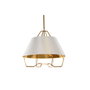 DKD Home Decor Lámpara de Techo Metal Dorado