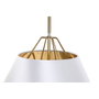 DKD Home Decor Lámpara de Techo Metal Dorado