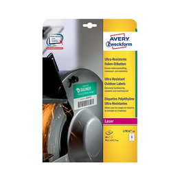 AVERY Zweckform Etiquetas de Película Resistentes 99,1 x 67,7 mm