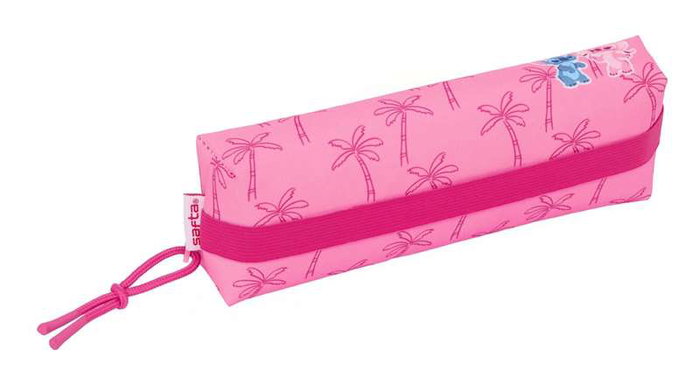 Safta Portatodo Rectangular Stitch "Chill" con Goma Elástica 22x4x7 cm