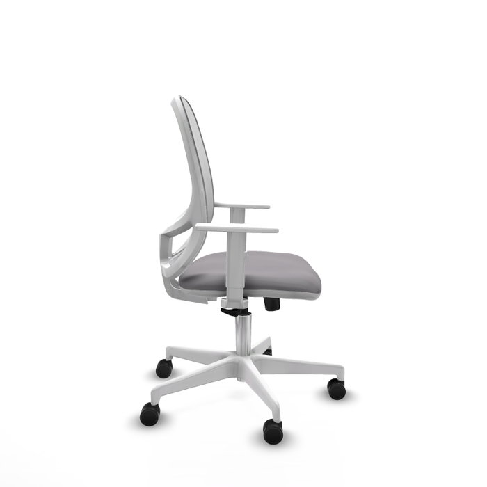 PIQUERAS Y CRESPO Silla de oficina Cilanco Gris y Blanco