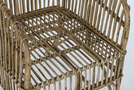 DKD Home Decor Sillón Balines Natural Ratan 56 x 52 x 82 cm