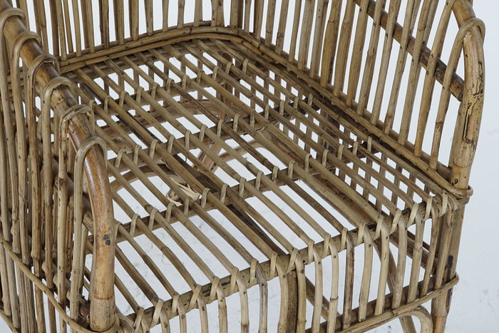 DKD Home Decor Sillón Balines Natural Ratan 56 x 52 x 82 cm DKD Home Decor Sillón Balines Natural Ratan 56 x 52 x 82 cm