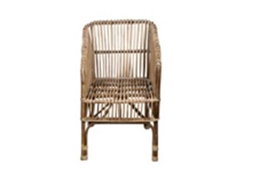 DKD Home Decor Sillón Balines Natural Ratan 56 x 52 x 82 cm