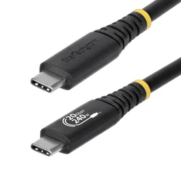 StarTech.com Cable USB4 USB-C a USB-C de 2m, 20Gbps, 240W PD, 4K120