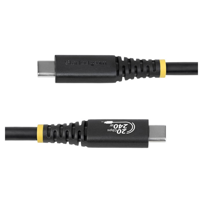 StarTech.com Cable USB-C (M) a USB-C (M) USB4 / Thunderbolt 3 / Thunderbolt 4 / DisplayPort 1.4 2 m, 40 Gbps, 4K 120Hz