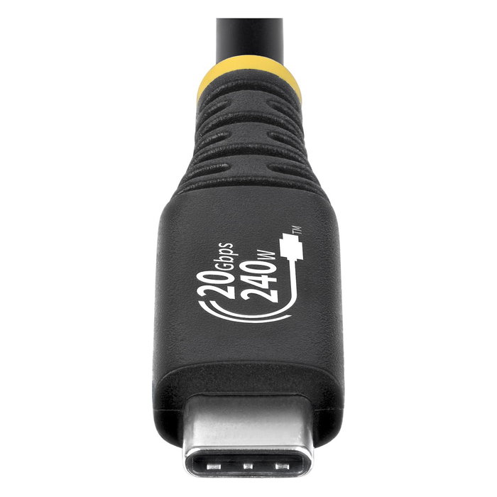 StarTech.com Cable USB-C (M) a USB-C (M) USB4 / Thunderbolt 3 / Thunderbolt 4 / DisplayPort 1.4 2 m, 40 Gbps, 4K 120Hz