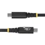 StarTech CC2M20GUSB4TP Cable USB4 Gen 2x2 USB-C a USB-C 2 m - Compatible con Thunderbolt 3/4, DisplayPort 1.4, 4K 120Hz, 20 Gbps, 60W Carga