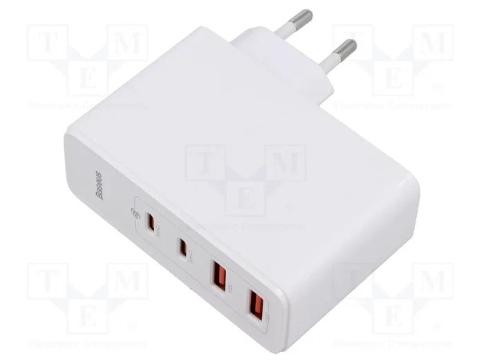 BASEUS Alimentador de impulso GaN 100W con 4 puertos BASEUS Alimentador de impulso GaN 100W con 4 puertos