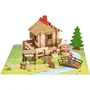 Jeujura Set de Construcción de Madera La Reserva Natural 125 Piezas Juego Educativo a Partir de 5 Años JEU3225280809304