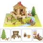 Jeujura Set de Construcción de Madera La Reserva Natural 125 Piezas Juego Educativo a Partir de 5 Años JEU3225280809304