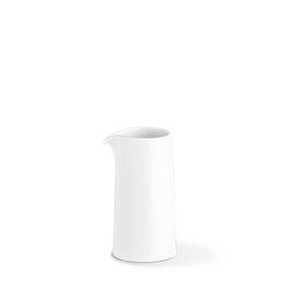 Langenthal Jarro de Porcelana Blanco 13 cl - Modelo Stone, Alto 10.7 cm, Diámetro 6 cm (Set de 6)