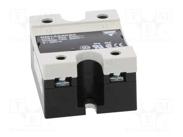 CARLO GAVAZZI RM1A23D50 Relé de semiconductor monofásico 50A 24÷265VAC
