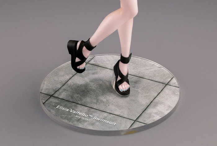 Original Character Estatua PVC 1/7 Illustrator Original Series Elisia Valfelto Swimsuit Ver. Illustration by Luicent 27 cm