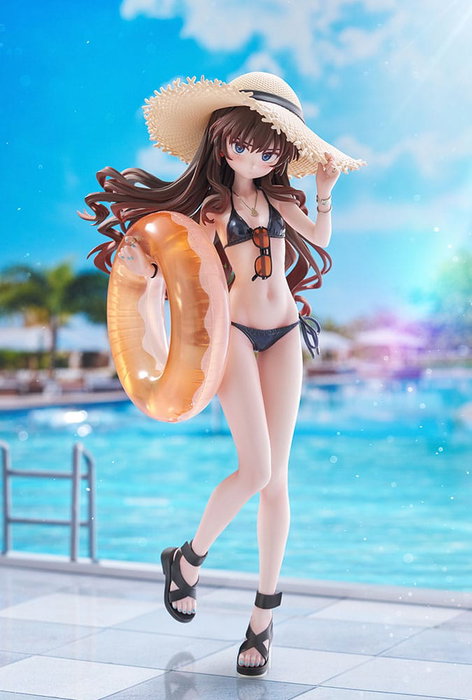 Original Character Estatua PVC 1/7 Illustrator Original Series Elisia Valfelto Swimsuit Ver. Illustration by Luicent 27 cm