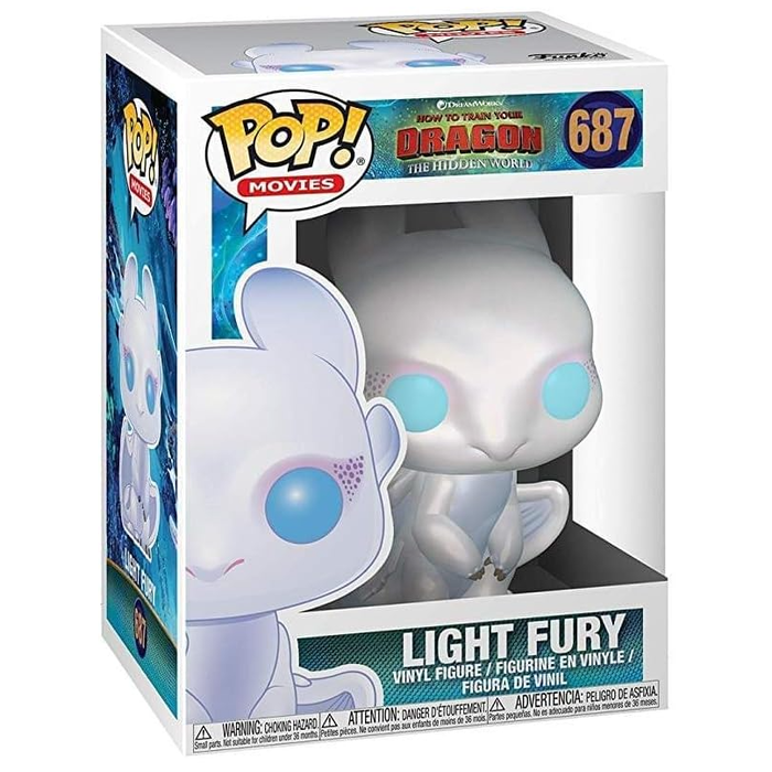 FUNKO Pop! Light Fury (Furia Luminosa) - How to Train Your Dragon 3