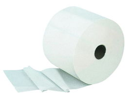 Bobina De Papel Industrial Clever/Damacel 2 Capas 400 Metros