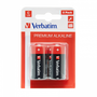 Verbatim Pilas Alcalinas C LR14 - Pack de 2 Unidades