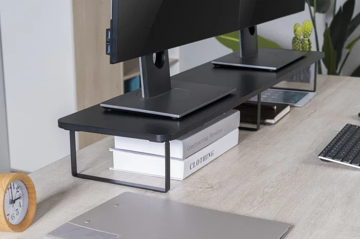 Gembird MS-TABLE2-01 Soporte para Monitor Negro